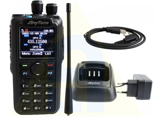 ANYTONE D878UV DMR/FM plus BT/GPS